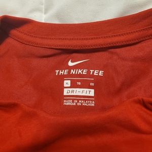 Red Nike Shirt with tags
